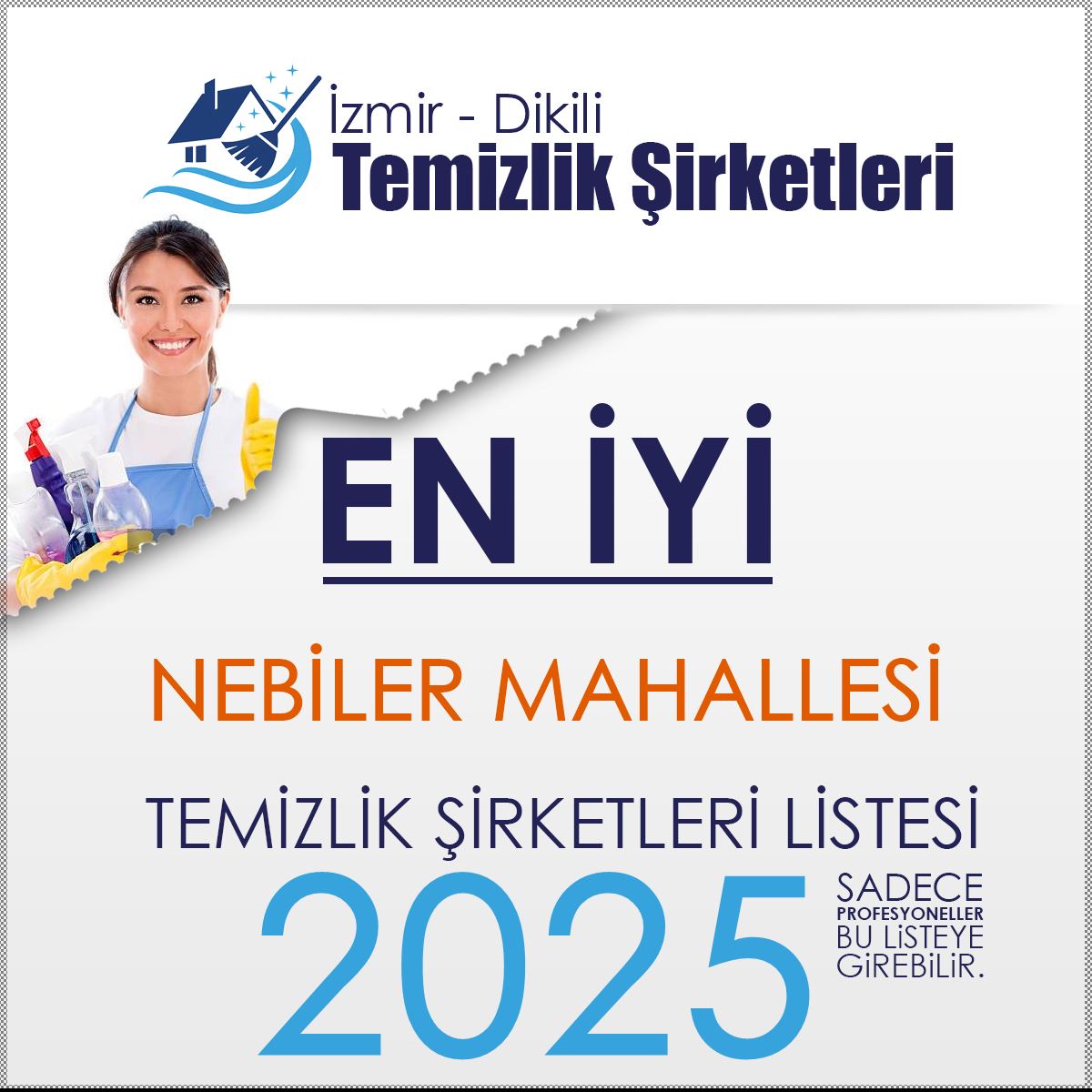 Dikili Nebiler Mahallesi En İyi Temizlik Şirketi